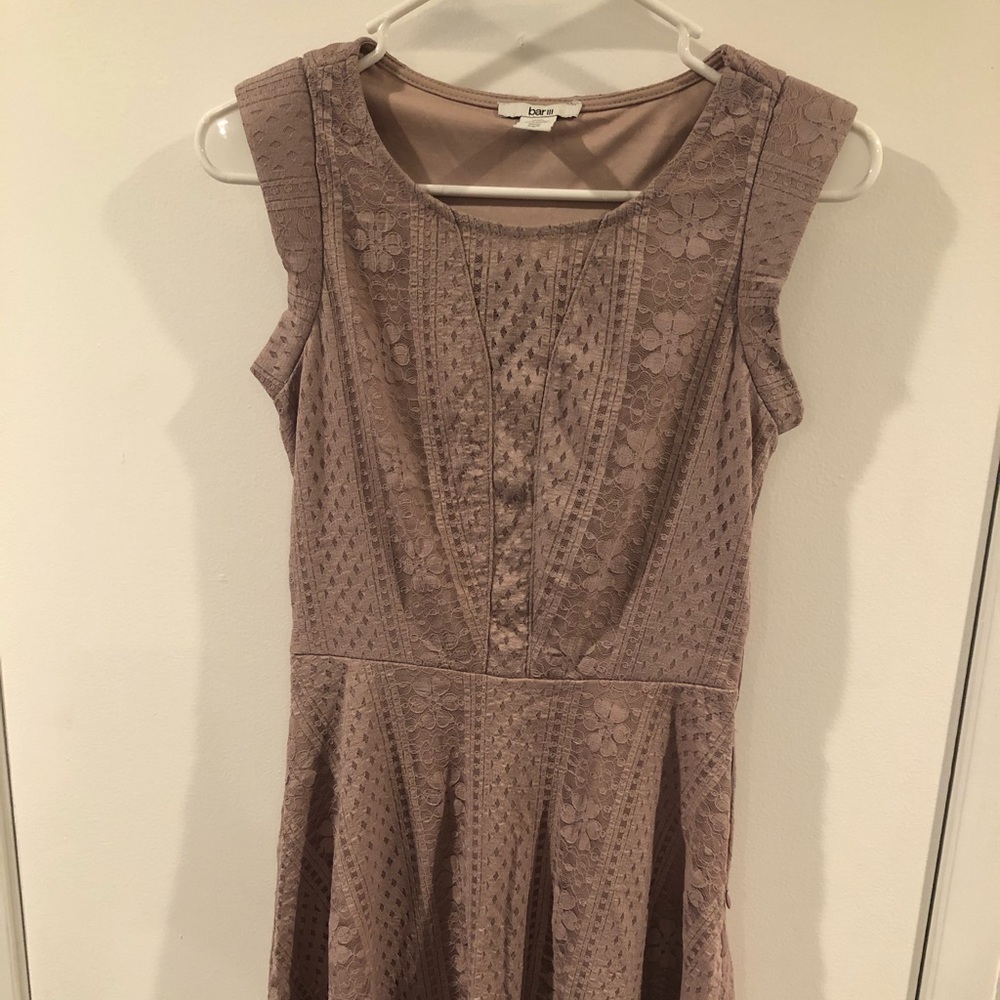 Lacy lavender bar dress